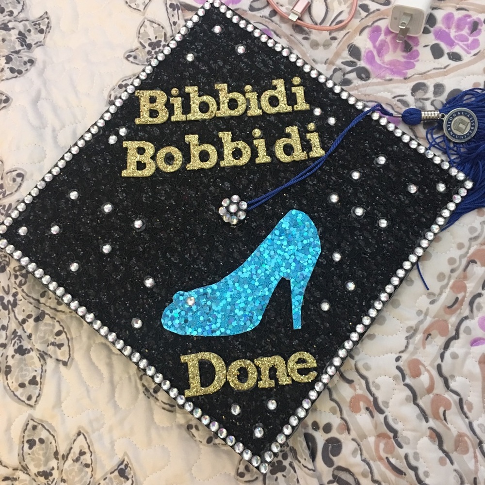 Grad cap topper designs